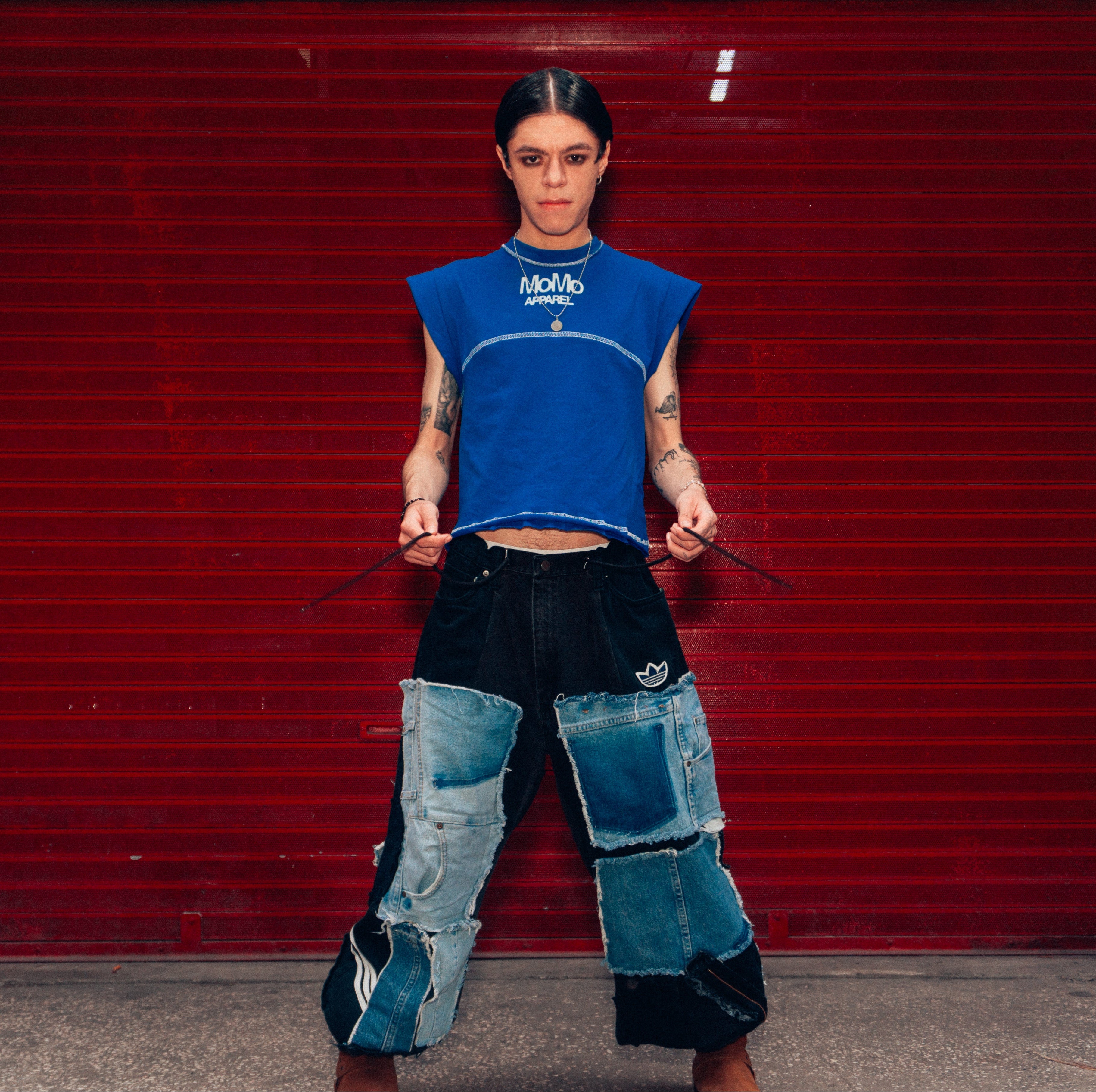 Tank Azul MoMo Apparel