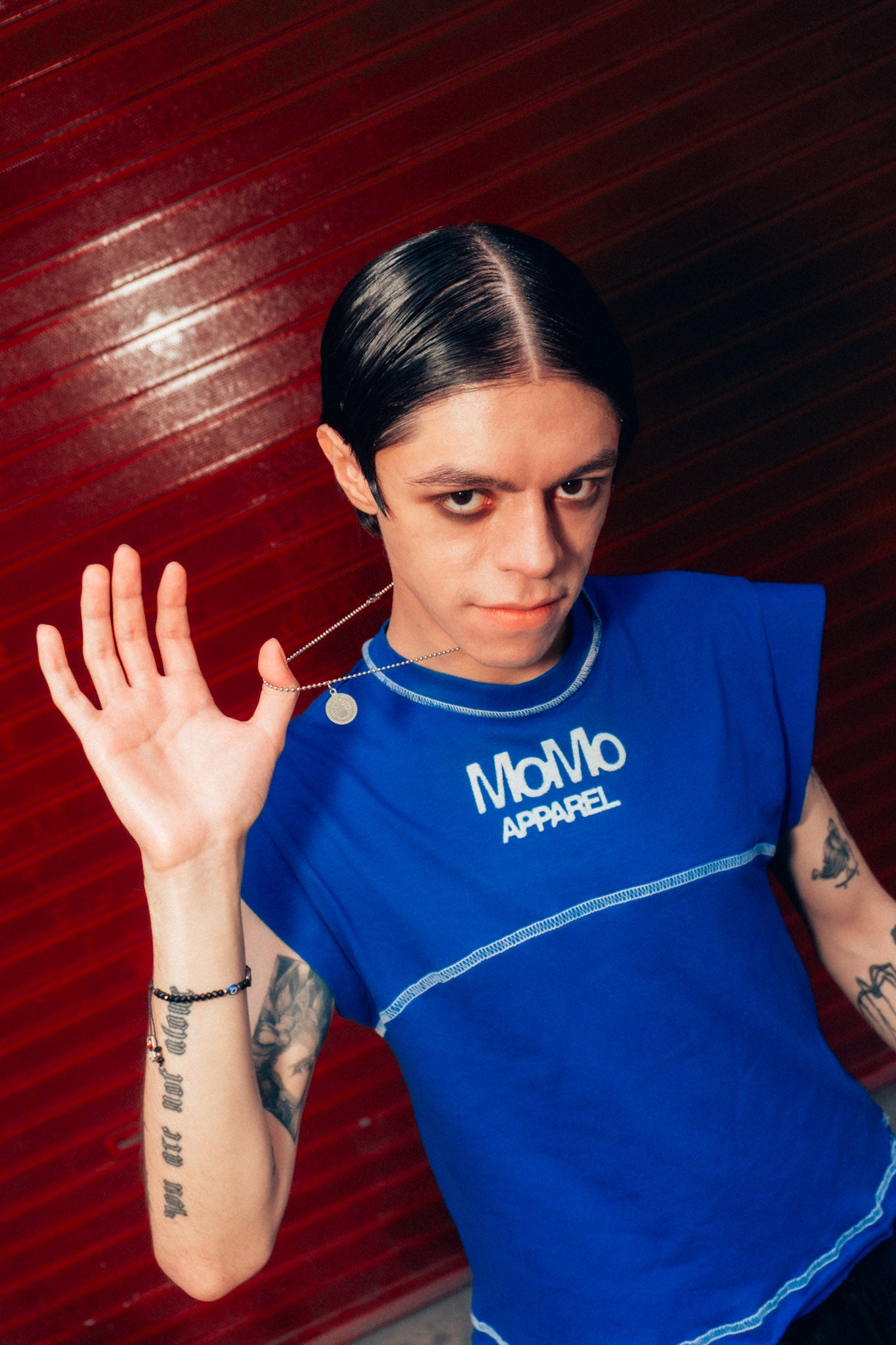 Tank Azul MoMo Apparel