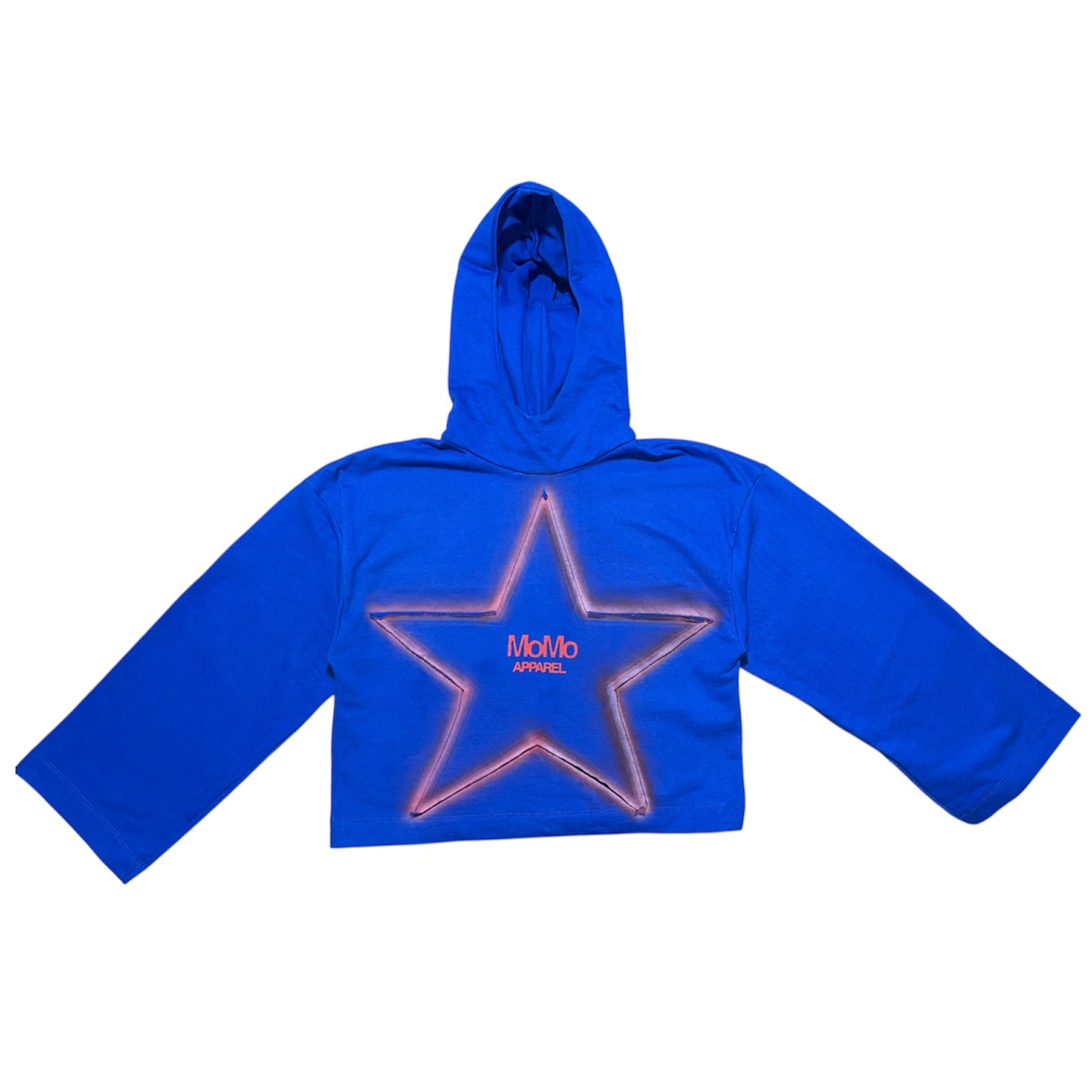 Hoodie Azul Pesada MoMo Apparel